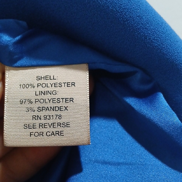 Philosophy Royal Blue Women's Blazer Sz 6 New With Tags - Picture 5 of 12